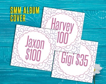 SMM Album Covers; 5" x 5"; HO approved, Group Cover, Cover Photo; Approved Fonts and colors; Instant Download