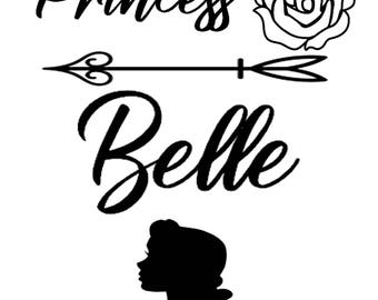 Download Belle svg | Etsy