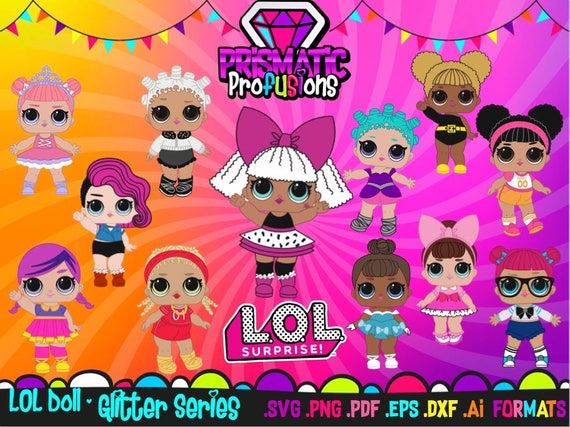 Download Lol Doll / Svg / Surprise / Birthday Party / Clipart / Image