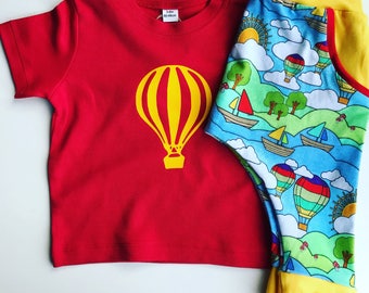 Custom T-shirt, custom clothing, Bright clothing, baby clothing, summer outfit, birthday outfit, children's clothing, custom top