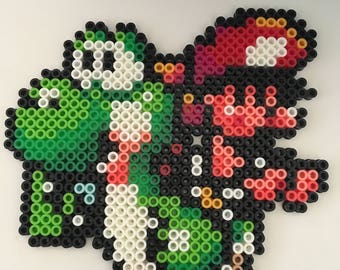 Yoshi with baby Mario - Super Mario World 2