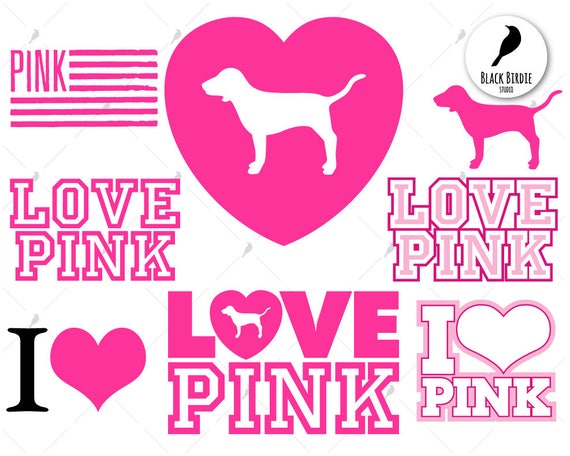 Love pink svg pink love svg love pink clipart pink love