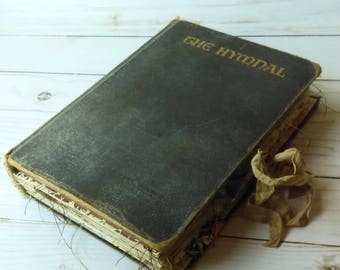 Hymnal- Mixed Paper Journal, Junk journal, Smashbook