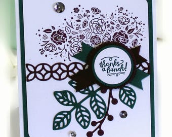 Thank You Card- Stampin' Up Thanks a Bunch Friend