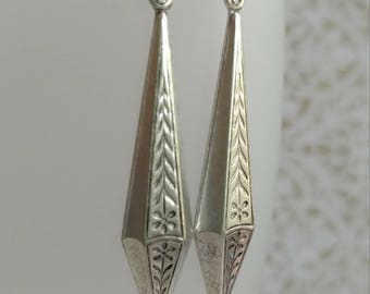 Art Deco Earrings - Downton Abbey Style Jewelry - Art Deco Jewelry - Art Nouveau Earrings - Gift for Her - Miss Fisher - Womens Jewelry