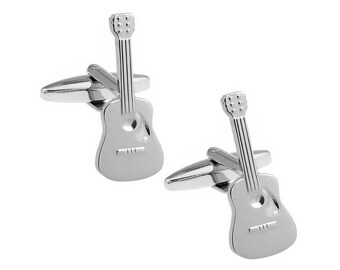 Acoustic Guitar Cufflinks
