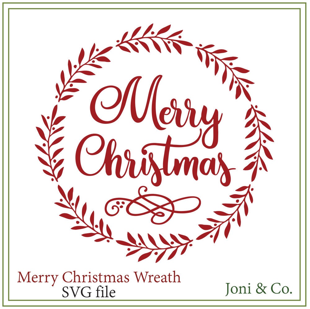 Download Christmas SVG file Merry Christmas svg Christmas cards