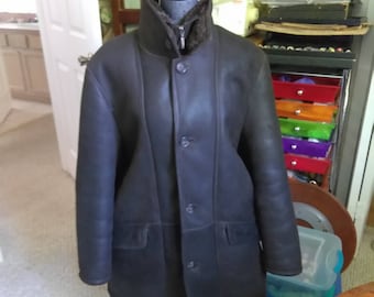 Men's Dark Brown Paul Rosen London Coat