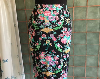 Vintage pencil skirt Botto boutique 80s