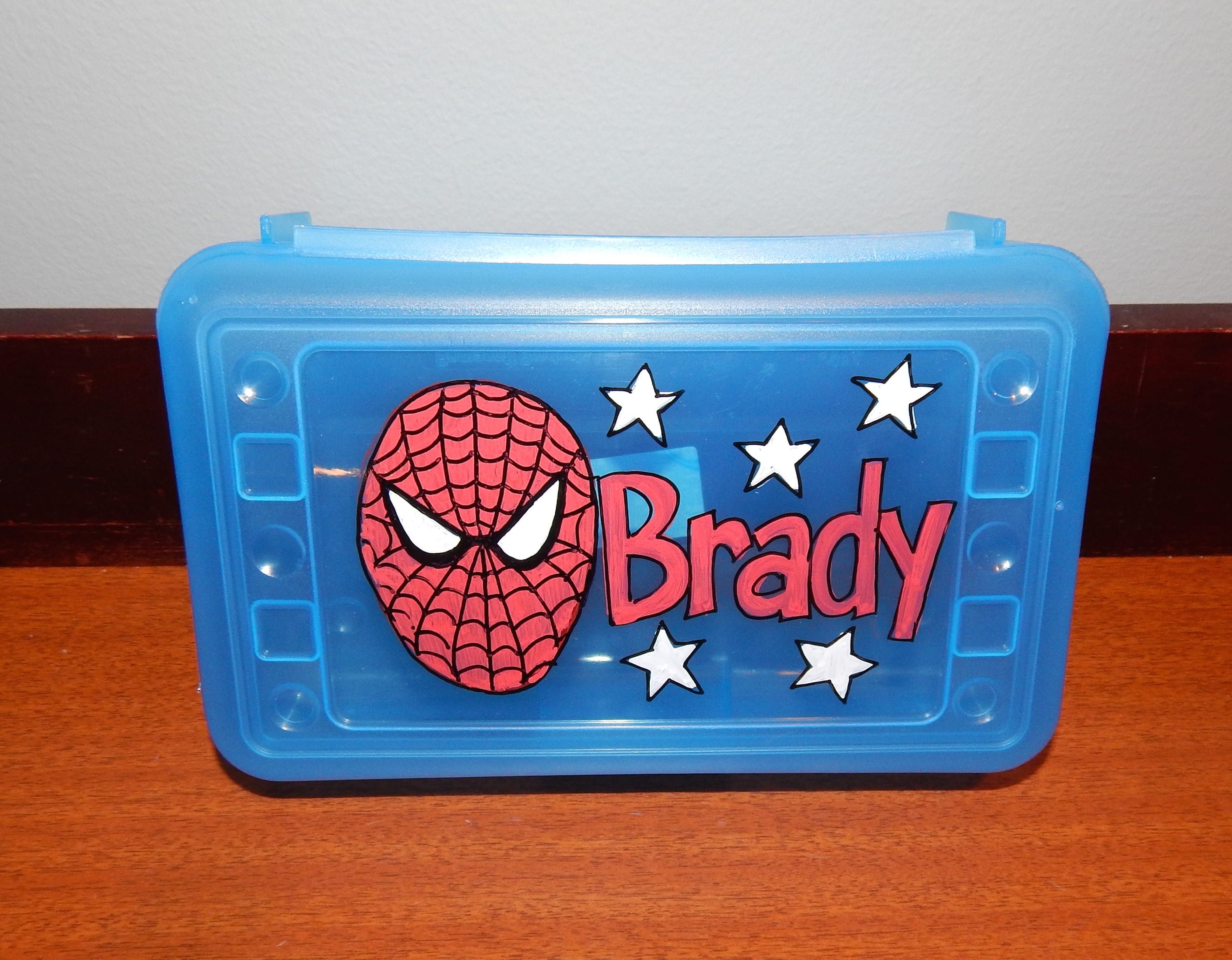 Personalized Pencil Box Hand Painted