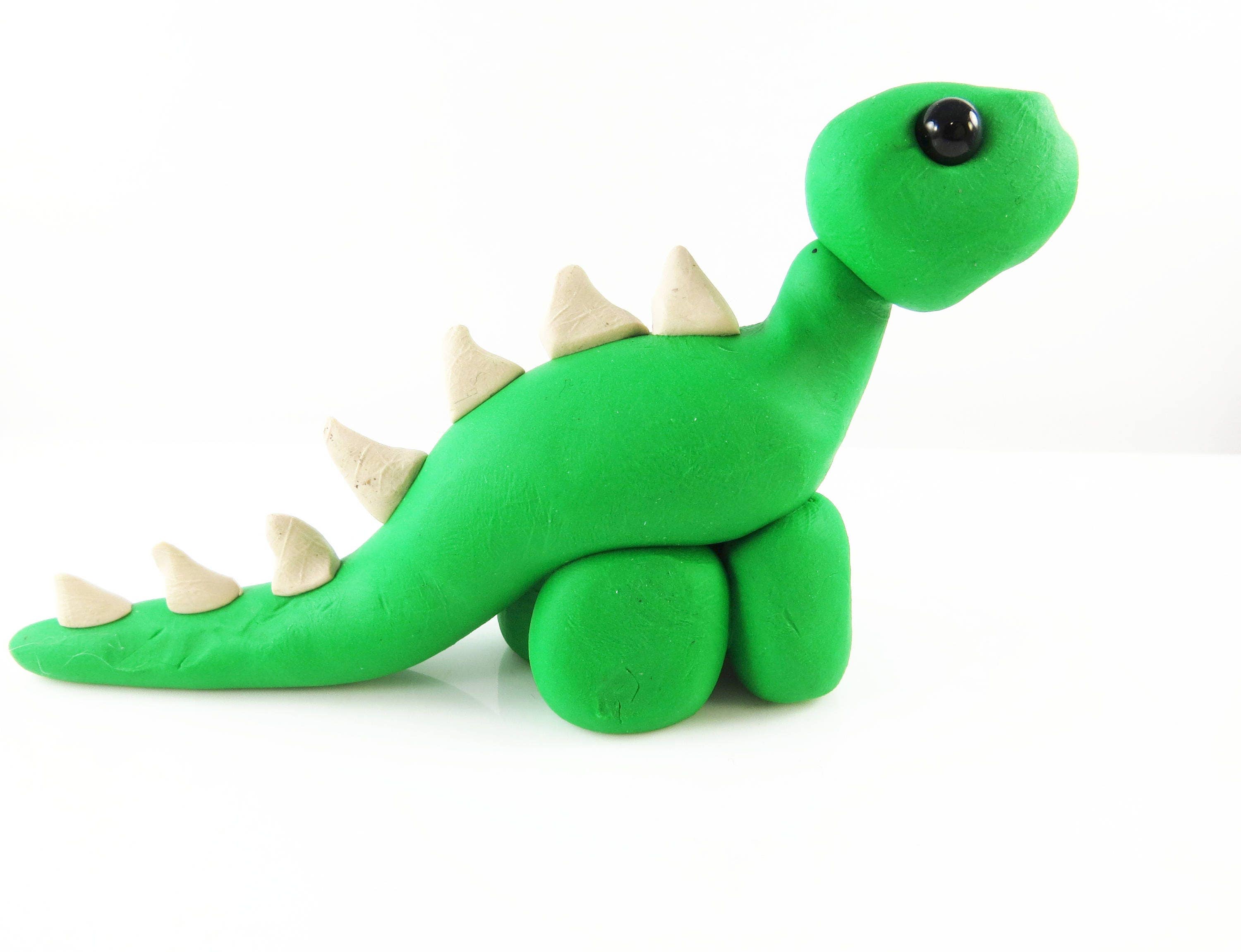 cute clay dinosaur