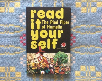 Vintage Ladybird Book - The Pied Piper of Hamelin - Read it Yourself - 1980s Children's Book