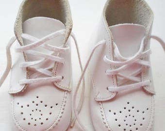 White baby shoes | Etsy