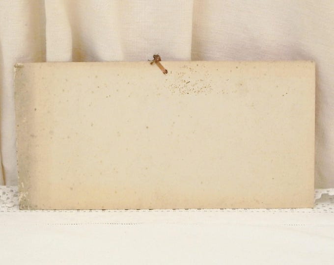 Vintage 1940s Red and White Cognac Promotional Sign from France Cognac Fernand Nicot and Co, French Publicity Advertising Barmania Vintage 1940s Red and White Cognac Promotional Sign from France Cognac Fernand Nicot and Co, French Publicity Advertising Barmania