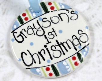 Grandchild christmas ornaments