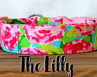Hot Pink, Turquoise & Lime Vintage Floral "The Lilly"
