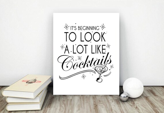 Download Printable Christmas It's Beginning to Look a lot Like