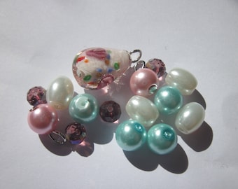 15 pearls glass 6-16 mm (AB13)