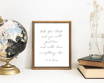 Calligraphy quote | Etsy
