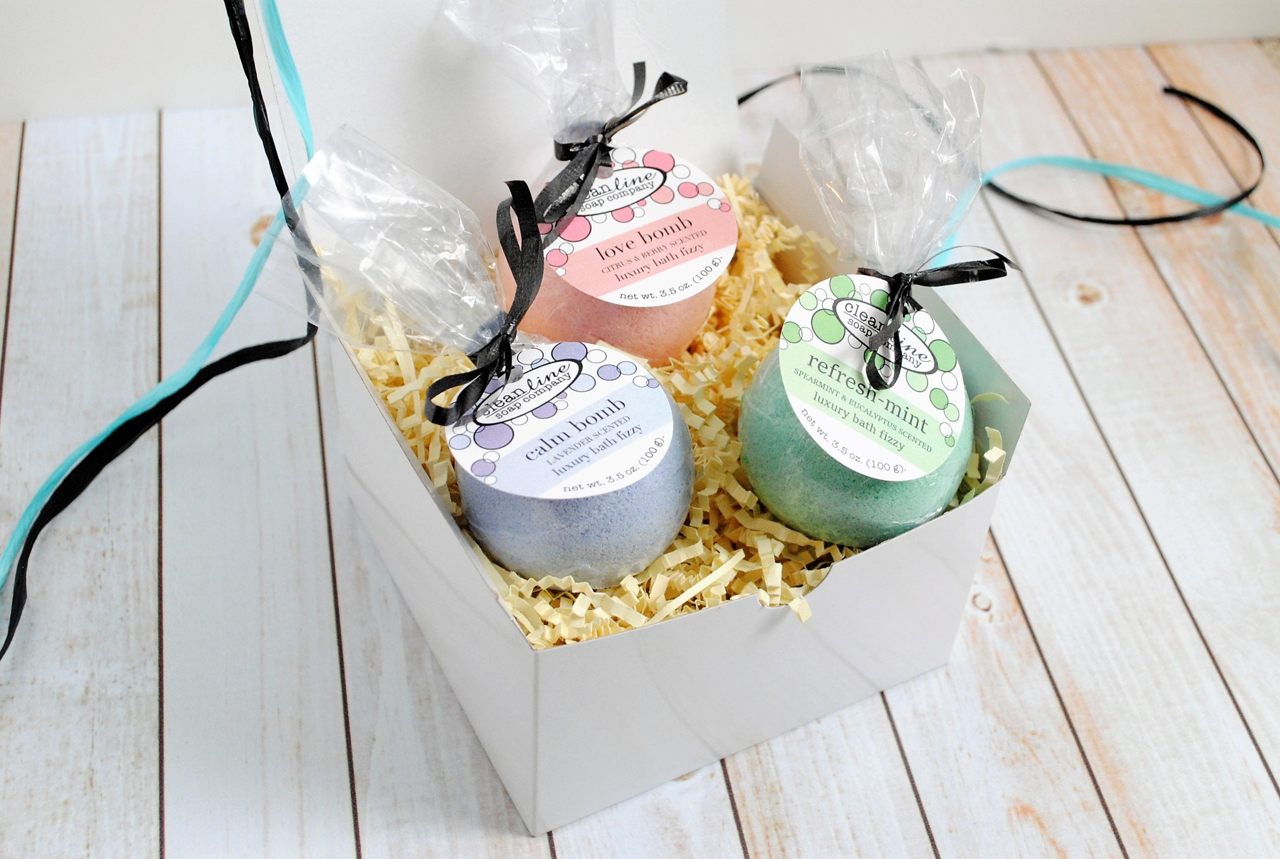 Bath Bomb Gift Set Bath Bomb Set Handmade Bath Bombs