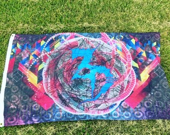 Zeds Dead night life flag.