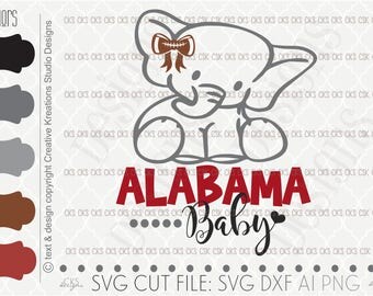 Digital Download- Cut file, Football Svg, Bama Svg, Alabama football svg, Silhouette Cut File, dxf file, ai file, Silhouette Cameo, Cricut