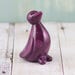 Soapstone Penguin Purple