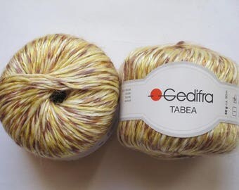 5 Pelotes 64 Lin 36 Viscose Tabéa 2108 Gedifra