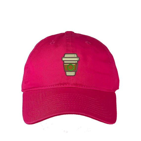 COFFEE CUP Dad Hat Embroidered Coffee Cup Mug Hat Low