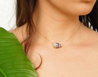 Cone Shell Necklace, Seashell Necklace, Seashell Choker, Shell Necklace, Cone Shell Choker, Cone Shell Jewelry, Seashell Jewelry