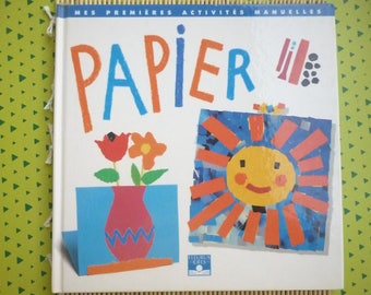 My first manual activties paper book.