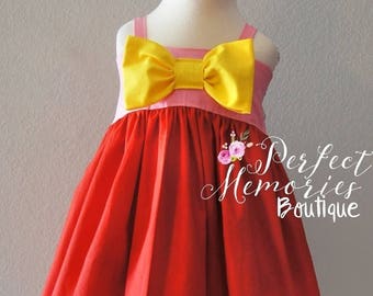 SALE Peppa Pig Dress | Peppa Pig | Peppa Pig Birthday | Halloween Costume | Dresses | Party Dress | Character Dress | Birthday Dress | Peppa
