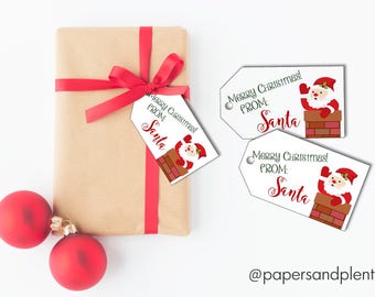 Secret santa tags | Etsy