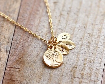 grandma necklace mothers day family tree Family Tree Necklace, mothers day personalized grandmother Gift - CFTN