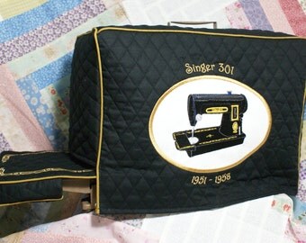 Singer 301 Sewing Machine Cover Set