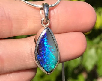 Australian Boulder Opal Necklace