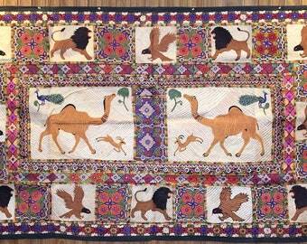 Hand Embroidered Wall Hanging from women of Tharparkar Desert