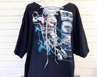 Rework Dallas Cowboys Lace Tank - L