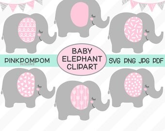 Free Free 272 Pink Baby Elephant Svg SVG PNG EPS DXF File
