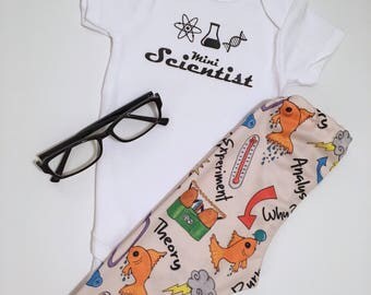 Science Leggings - Nerdy Baby Leggings - Nerdy Kids Leggings