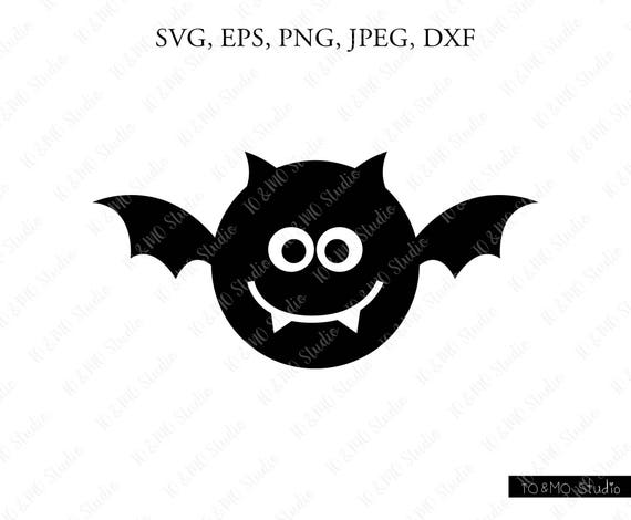 Download Bat Halloween SVG Bat Svg Halloween Svg Cute Bat Clipart