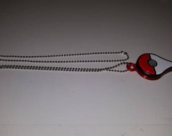Pokemon Go Plus necklace, Pokemone Go Plus Pendant, Pokemone Jewelry