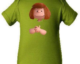 Peppermint Patty Onesie /Infant Shirt, Charlie Brown, The Peanuts Onesie/Infant Tee