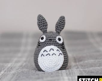 Crochet Totoro Plush, Totoro Toy Gift, My Neighbour Totoro, Totoro, Totoro Gift, Totoro Amigurumi Doll, Studio Ghibli, となりのトトロ, Miyazaki