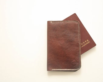 leather passport holder - passport cover - passport holder -passport wallet - leather wallet - leather cover - leather passport case