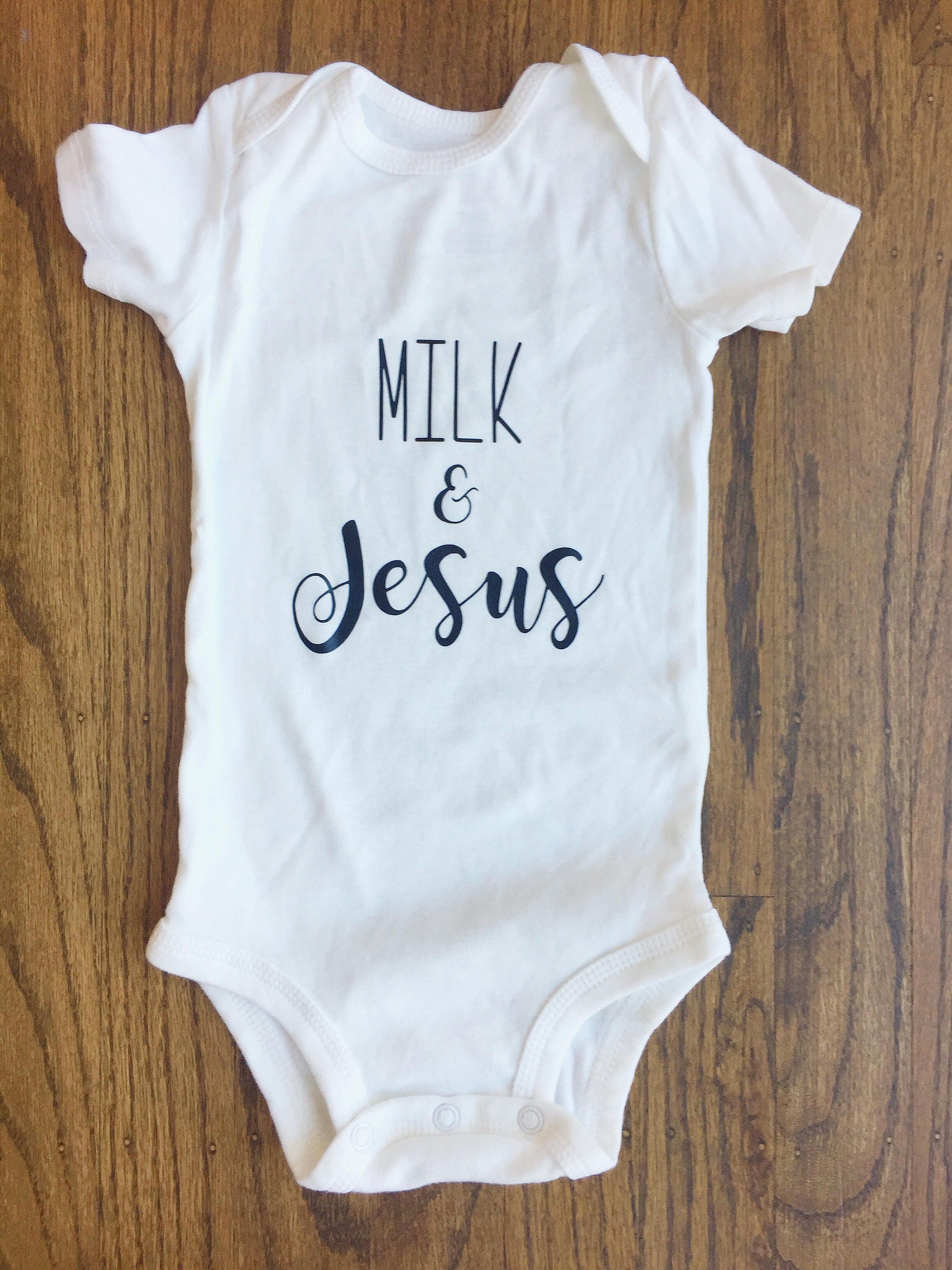 Christian baby ONESIE® Baby shower gift religious baby