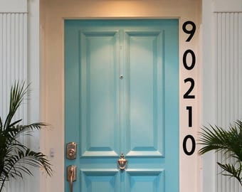 Vertical Custom Made Vinyl House Numbers Decal, House Number Decal, Numbers Decal, House Numbers, Address Numbers, Street Number Decal,
