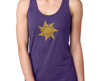 Tangled Sun - Tangled Shirt - Rapunzel Shirt - Disney Inspired Shirt - Disney Women's Shirt