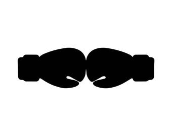 Boxing Gloves Boxer Competition Ring Fighter Exercise Sport .SVG .EPS .PNG Vector Space Clipart Digital Download Circuit Cut Cutting