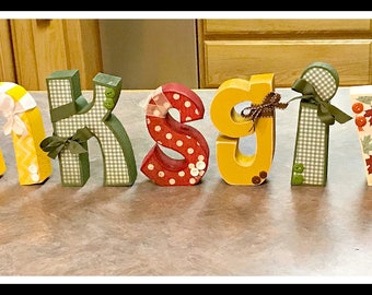 Thanksgiving letters | Etsy